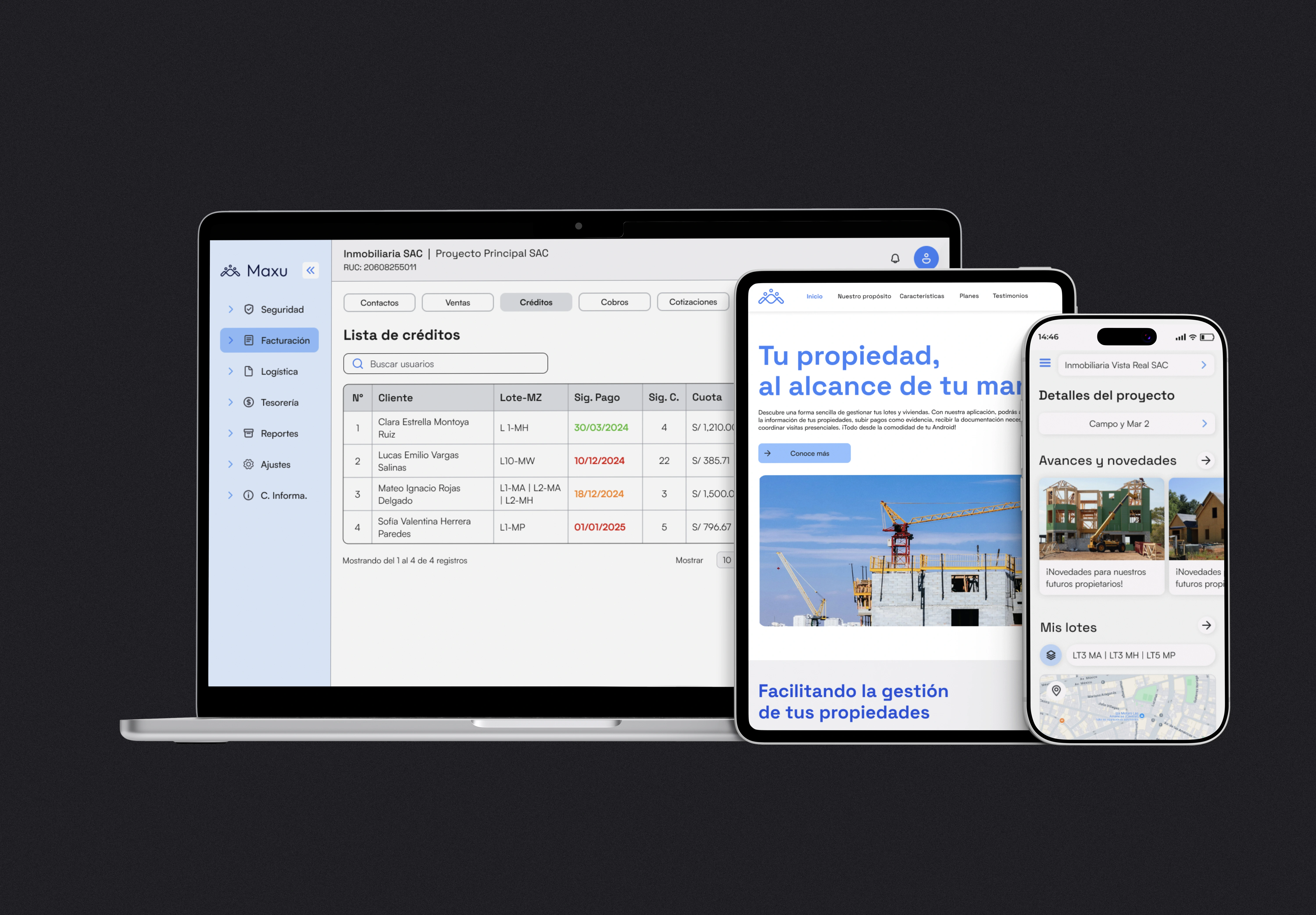 Portada del proyecto Maxu