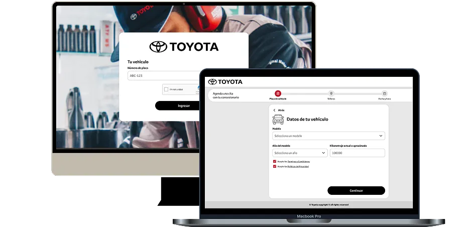 Portada del proyecto Toyota Citas